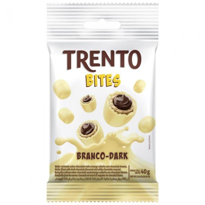 Choc Trento Bites Branco Dark G Supermercado S Laranja Loji