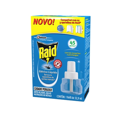 imagem de INSET LIQ ELETRICO RAID PROTECTOR REFIL TRA 32,9ML