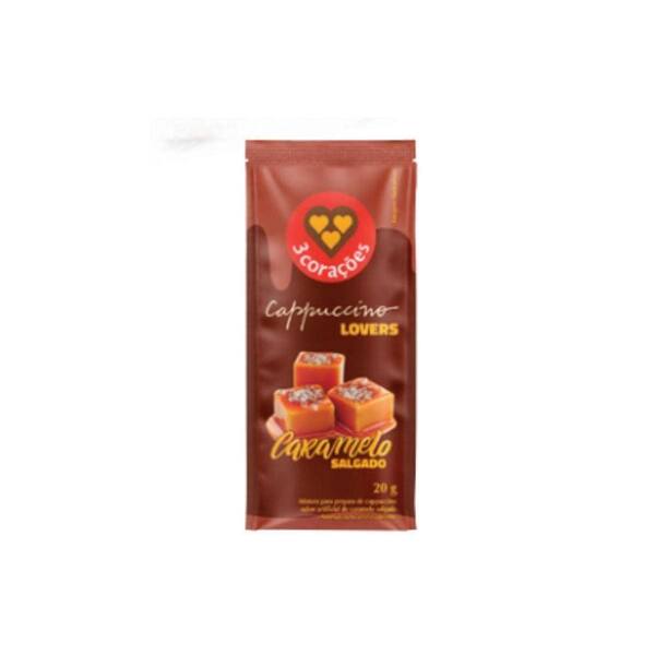 imagem de CAPPUCCINO TRES CORACOES CARAMELO SALGADO 20G