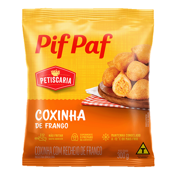 imagem de COXINHA FRANGO  PIF PAF 300G