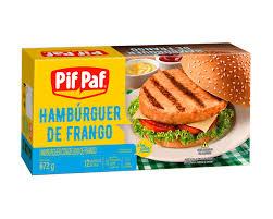 imagem de HAMBURGUER PIF PAF FRANGO 672G