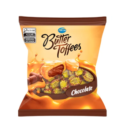 imagem de BALA TOFFEE CHOC 90G