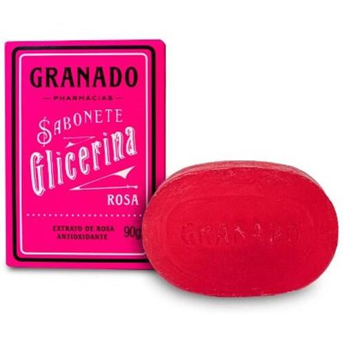 imagem de SAB GRANADO 090G GLICERINA  ROSA