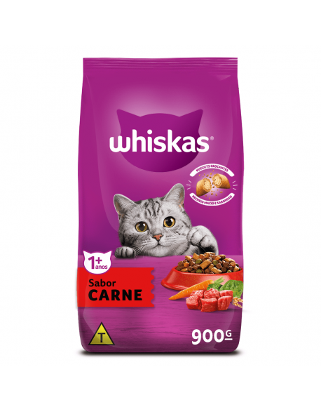 imagem de RACAO GATO WHISKAS SECO 900G