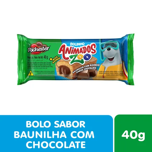 imagem de BOLINHO RICHESTER ZOO CHOC  40