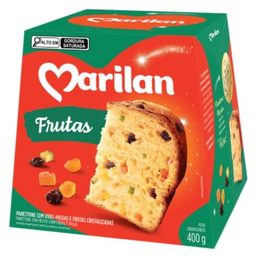 imagem de PANETONE MARILAN FRUT PASSAS 400GR