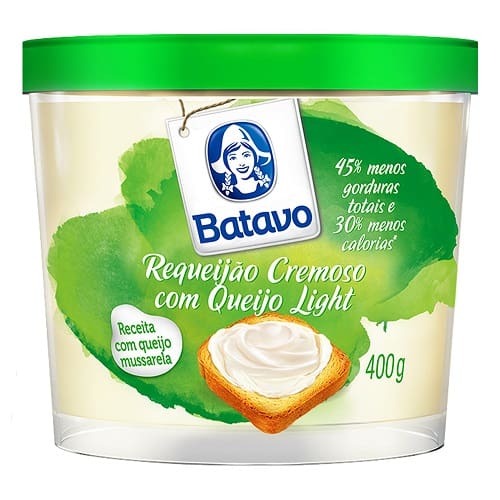 imagem de REQUEIJAO CREMOSO BATAVO ZERO 400G