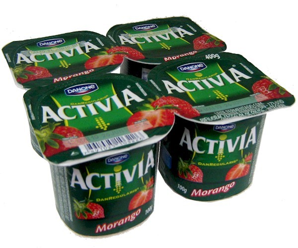 imagem de IOGUR DANONE ACTIVIA 340G MORANGO