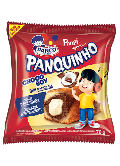 imagem de BOLINHO PANCO PANFI CHOCO BOY BAUNILHA 70G