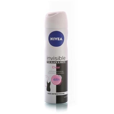 imagem de DESOD AERO NIVEA INVISIBLE BLACK WHITE150ML