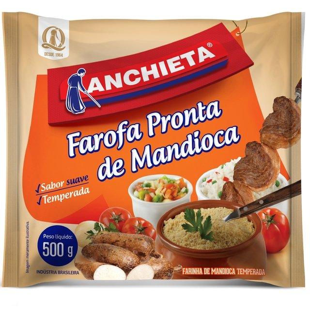 imagem de FAROFA ANCHIETA MANDIOCA TEMP SUAVE 500G