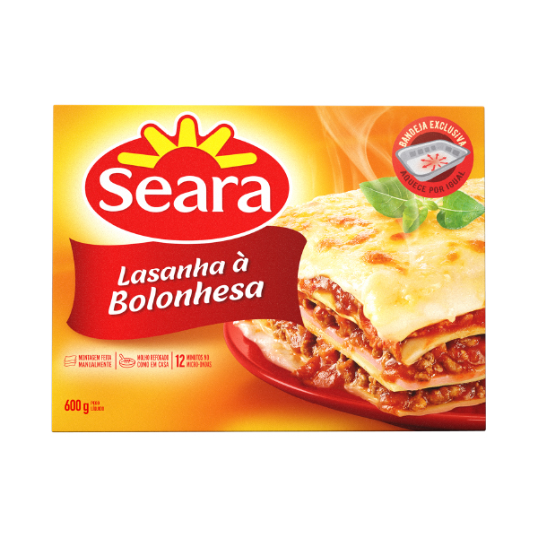 imagem de LASANHA SEARA BOLONHESA 600G