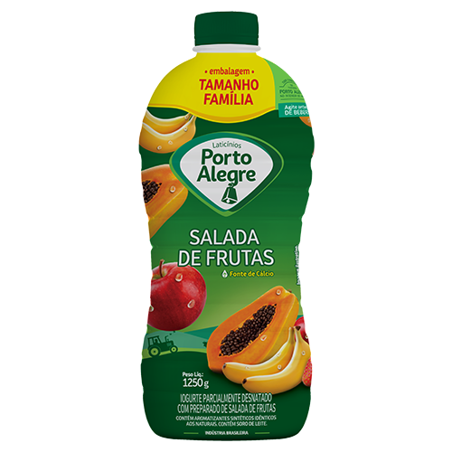imagem de IOGURT PORTO ALEGRE SALADA DE FRUTAS 1,150G