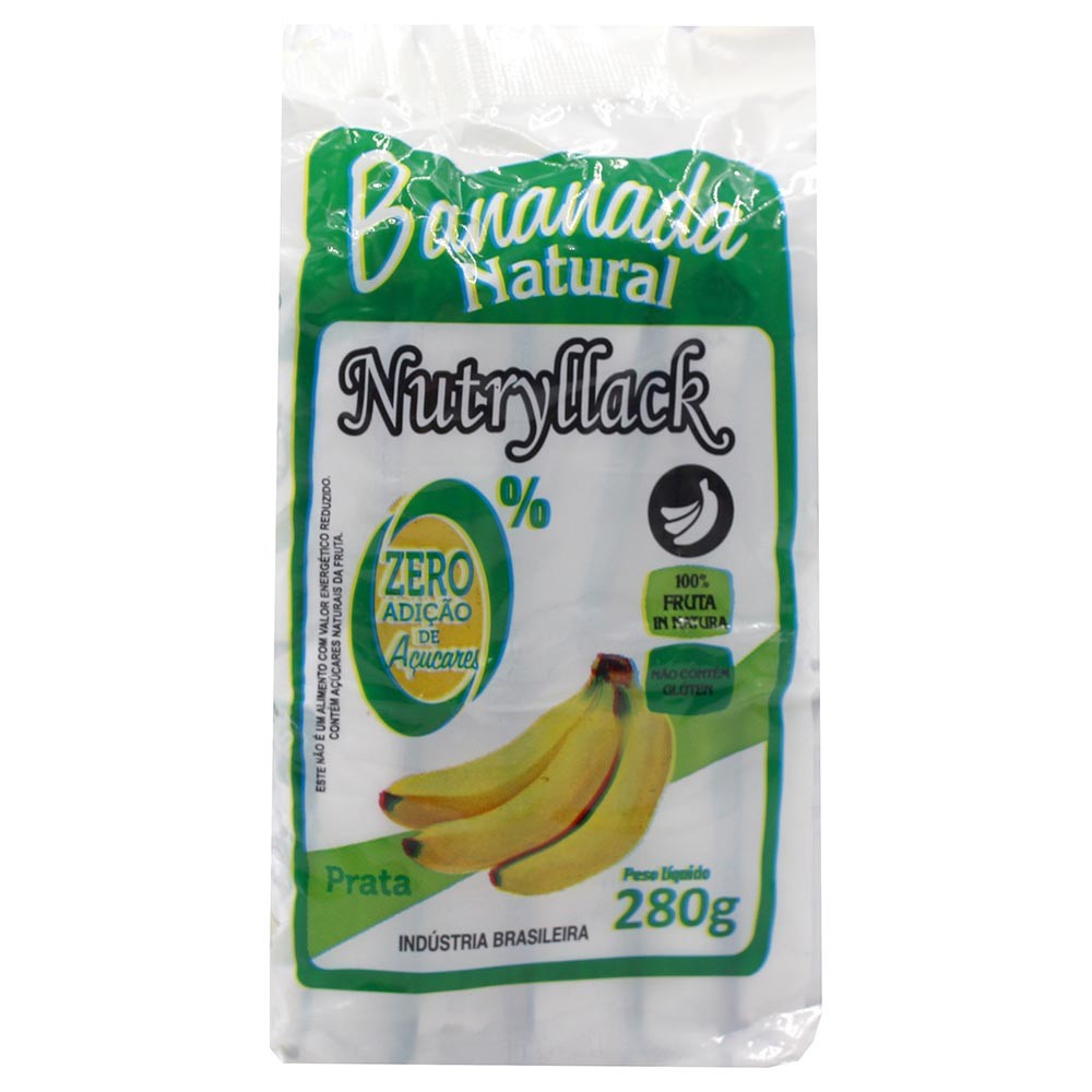 imagem de BANANADA NATURAL ZERO BANABRASIL 230G