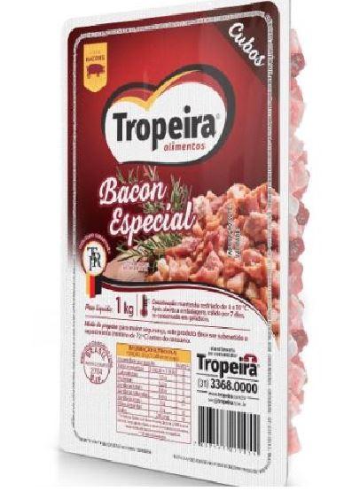 imagem de BACON DEFUMADO ESP TROPEIRA CUBOS 200G