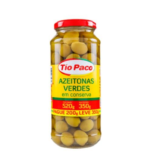 imagem de AZEITONA VERDE TIO PACO 350G VD