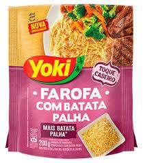 imagem de FAROFA PRONTA C PALHA   YOKI  250G