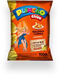 imagem de SALGADINHO PLINC CHIPS GALINHA CAIPIRA 100G