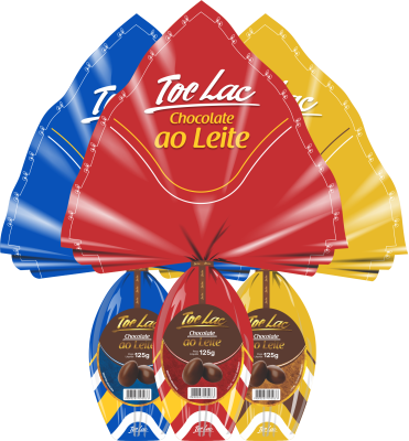 imagem de OVO PASCOA AO LEITE TOC SUPREME 125G