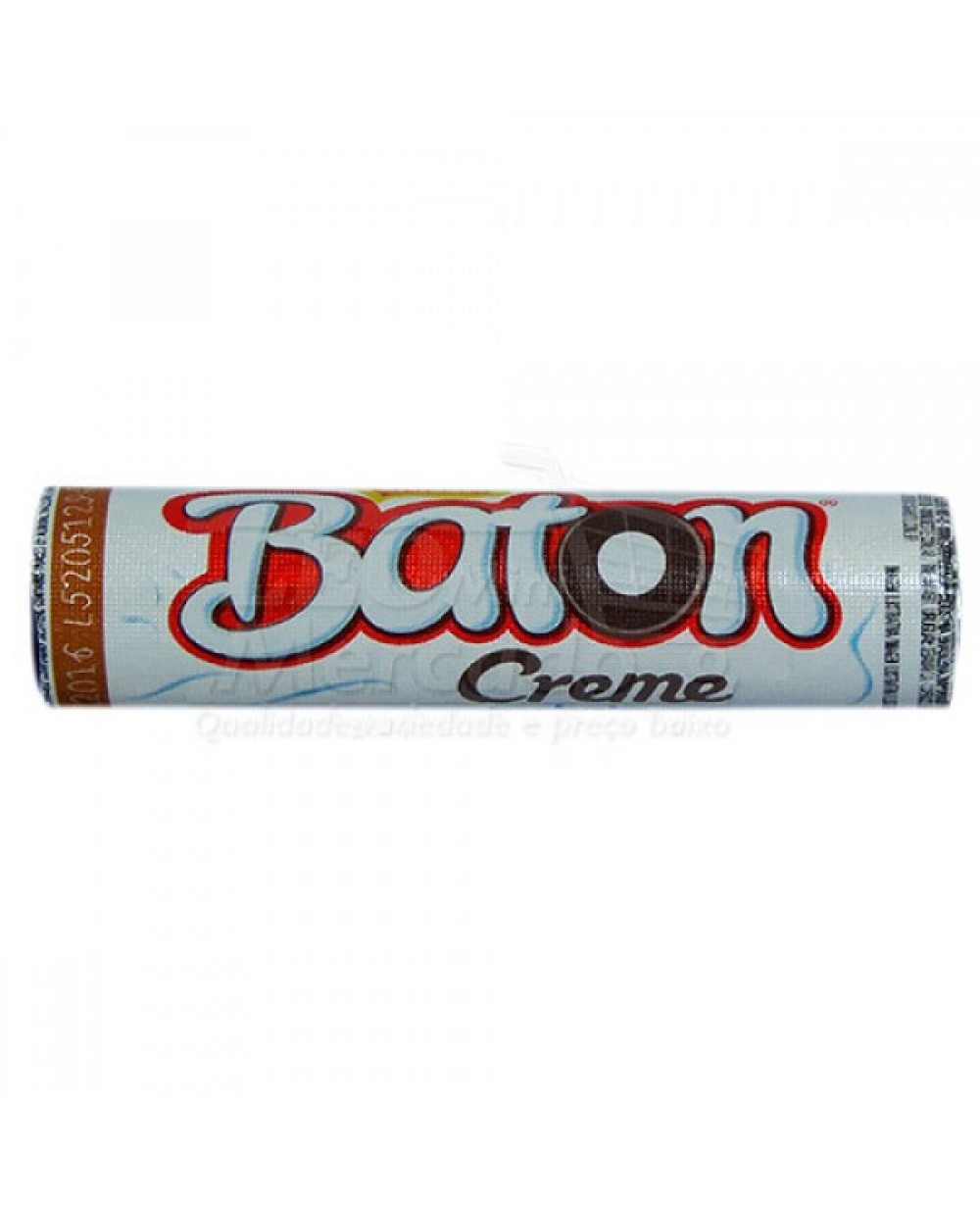 imagem de CHOC GAROTO BATON CREME AO LEITE 16G