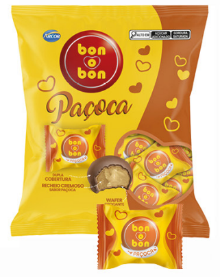 imagem de BOMBOM BON BON ARCOR PACOCA 15G