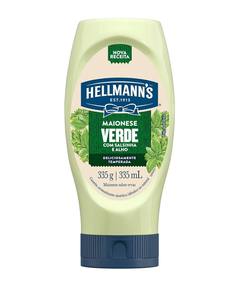 imagem de MAIONESE HELLMANNS VERDE 335G
