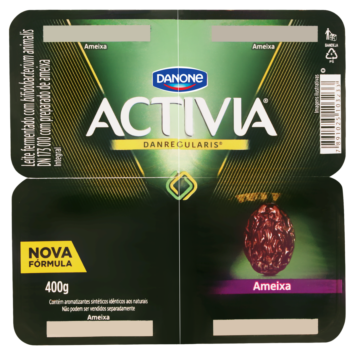 imagem de IOGUR DANONE ACTIVIA  AMEIXA 340G