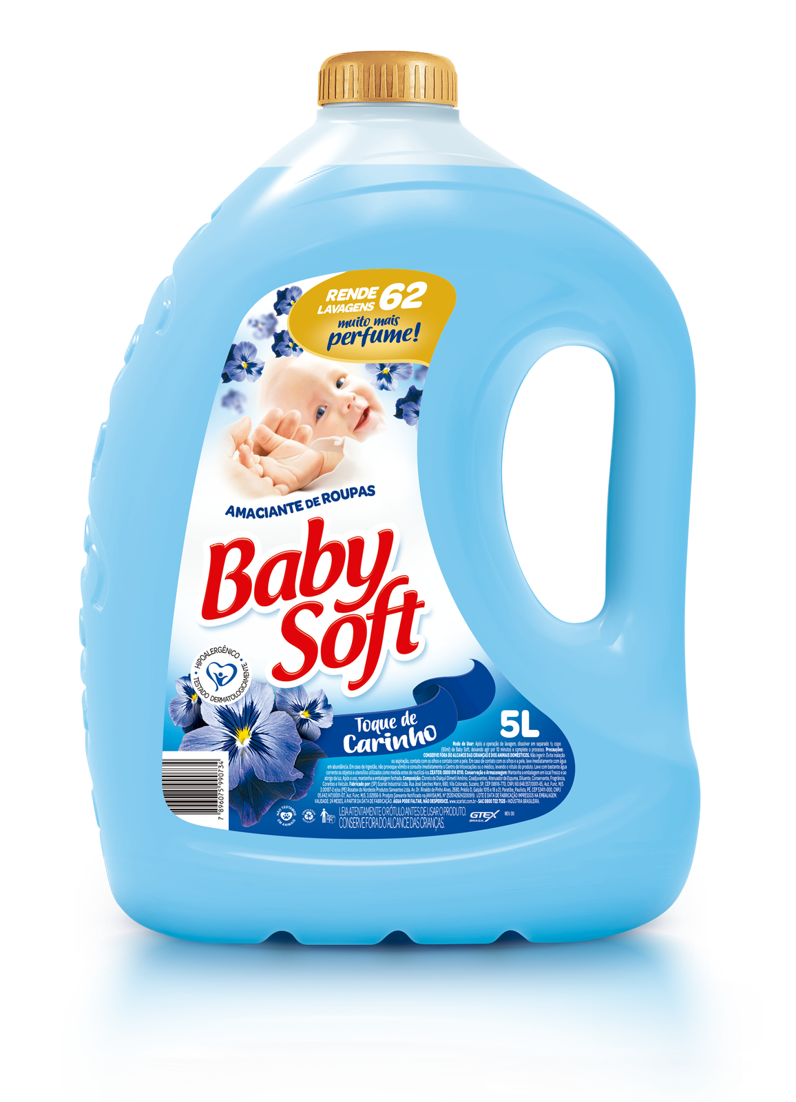 imagem de AMAC BABY SOFT TOQUE TOQUE DE CARINHO 5L