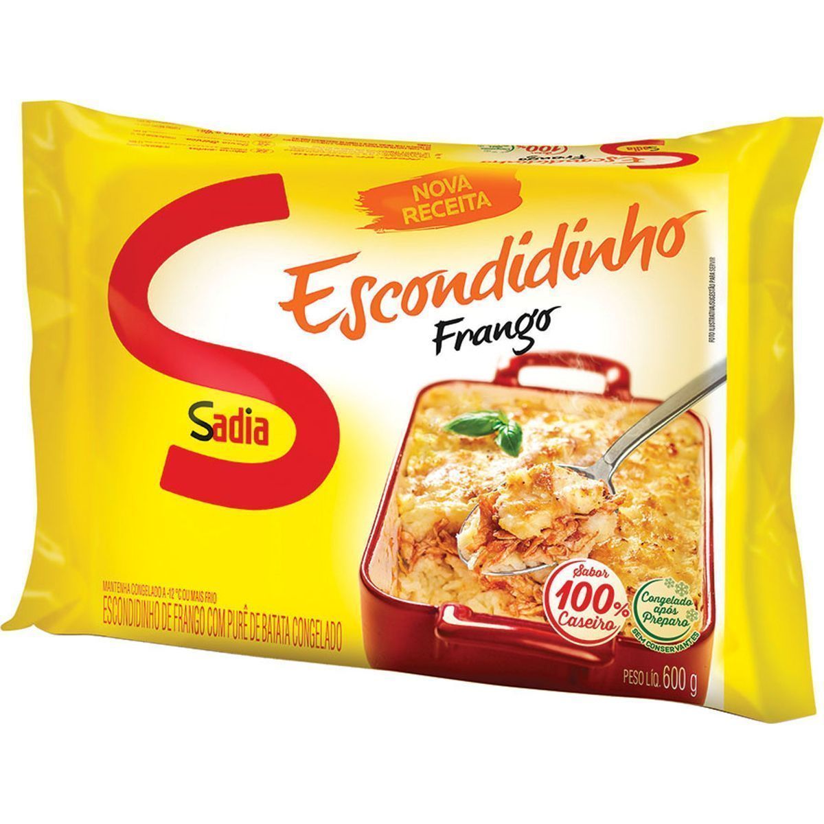 imagem de ESCONDIDINHO DE FRANGO SADIA 600G
