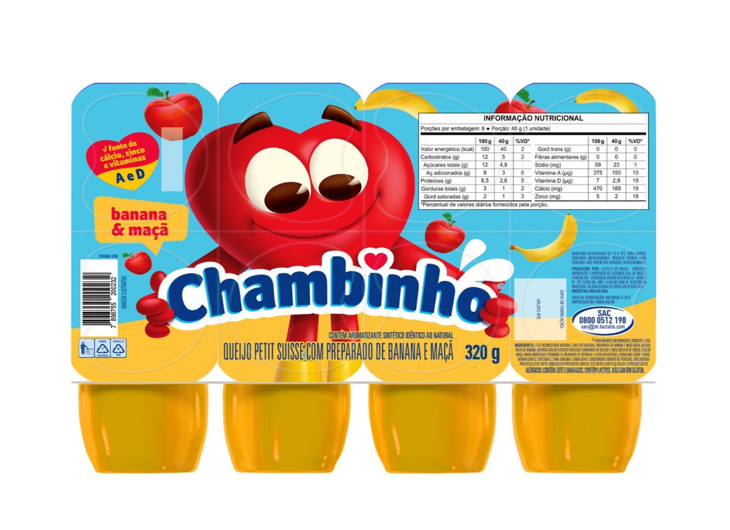 imagem de NESTLE PETIT CHAMBINHO MACA/BANANA 320GR