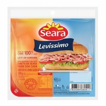 imagem de PRESUNTO FATIADO LEVISSIMO SEARA 180G
