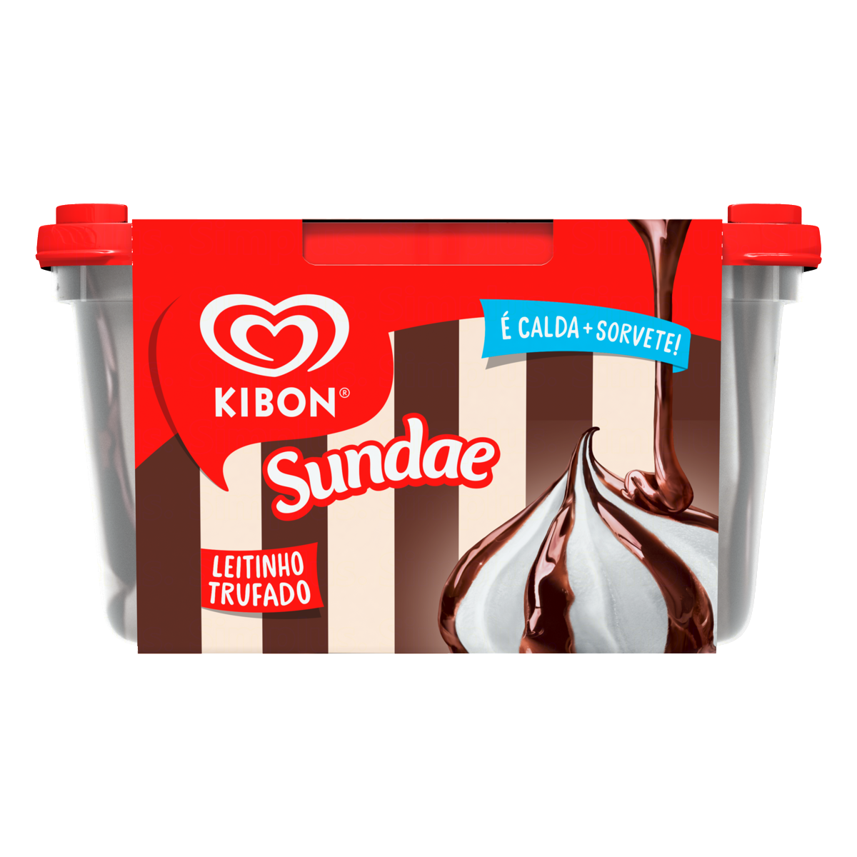 imagem de SORVETE KIBON SUNDAE LEIT TRUFADO 1,4L