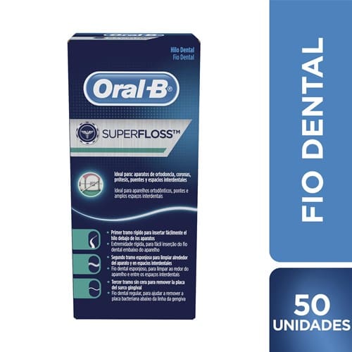 imagem de FIO DENTAL ORAL-B EXPERT  SUP FLOSS 50UN
