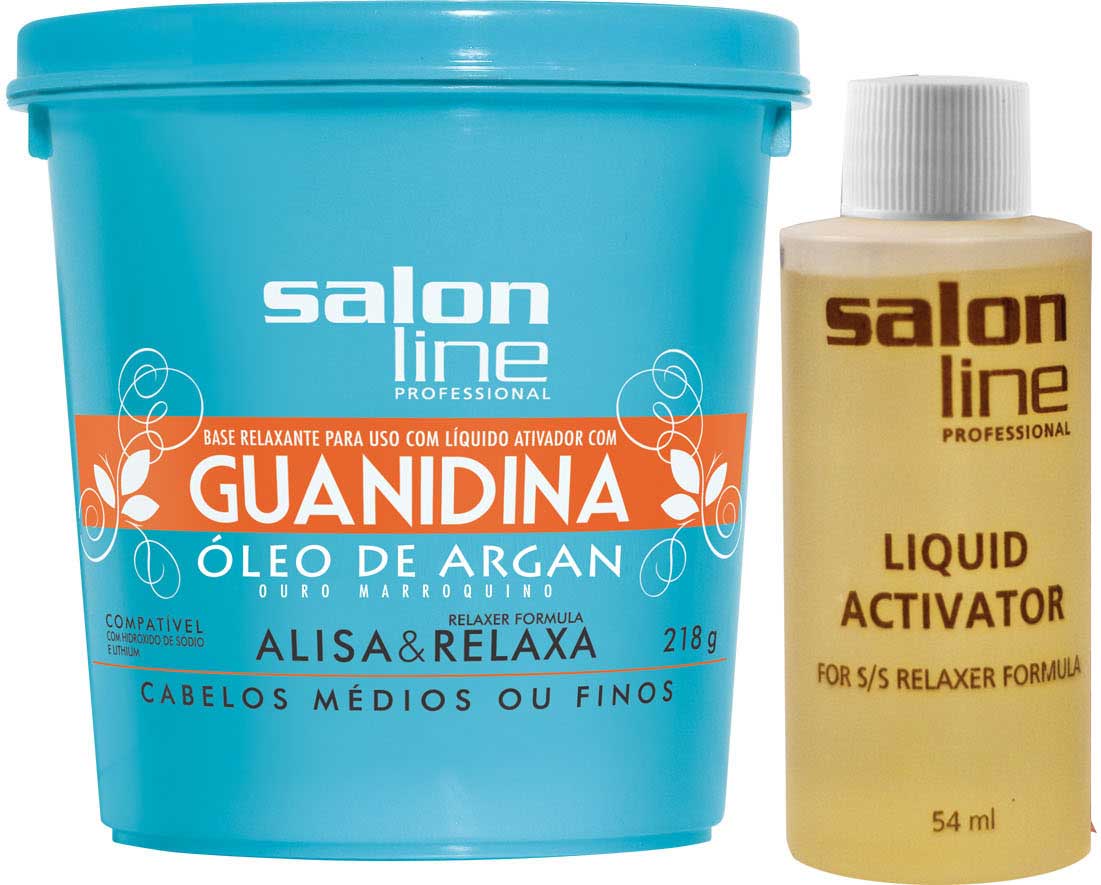 imagem de CR ALIS SALON LINE GUANIDINA OLEO ARG  PT REG 218G