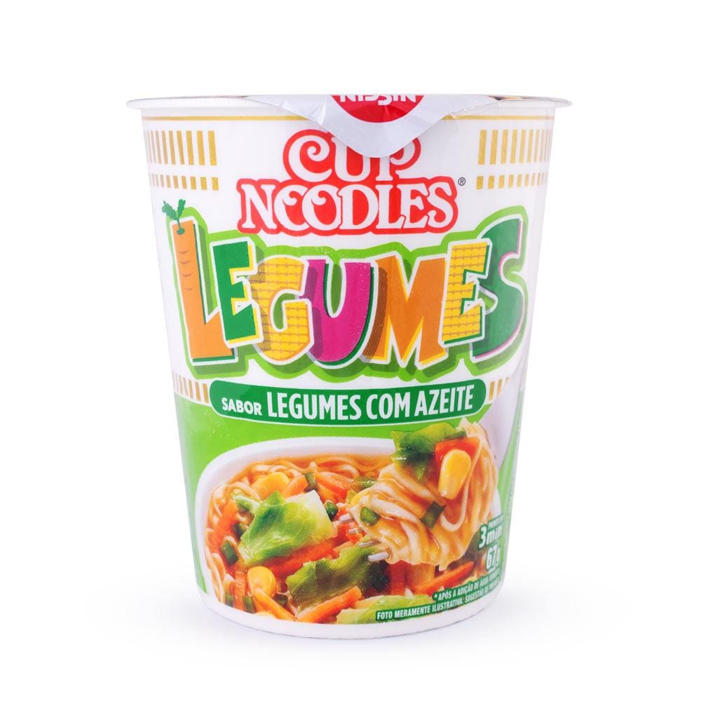 imagem de MAC INST CUP NOODLES NOODLES LEGUMES AZE. 67GR