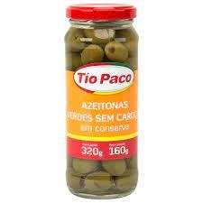 imagem de AZEITONA VERDE TIO PACO 160G S/CAROCO VD
