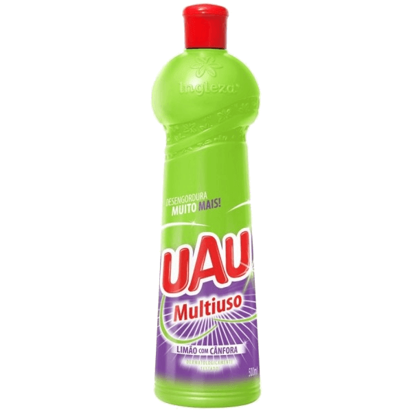 imagem de LIMP UAU MULTIUSO LIMAO E CANFORA 500ML