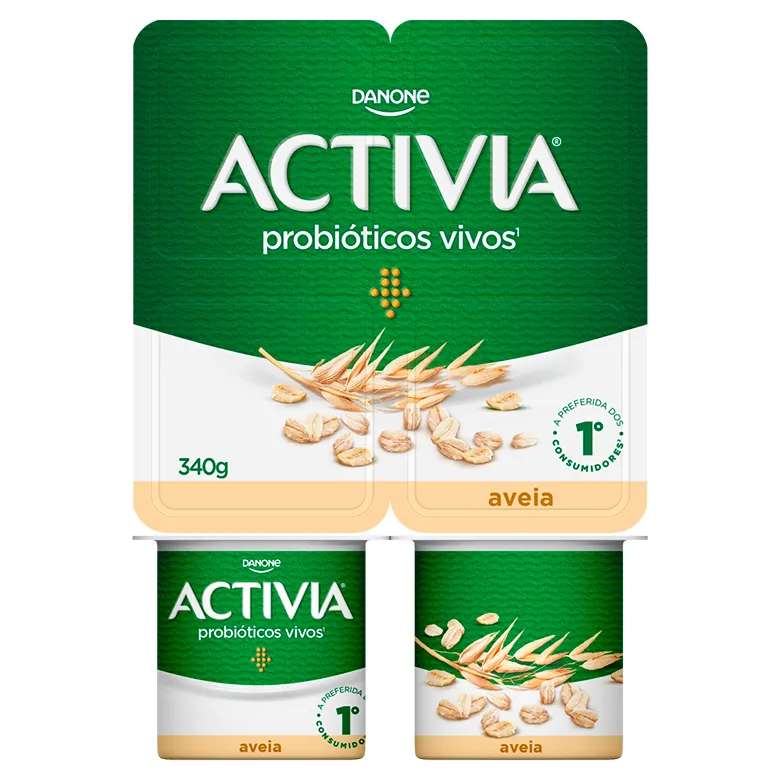imagem de IOGUR DANONE ACTIVIA 340G AVEIA