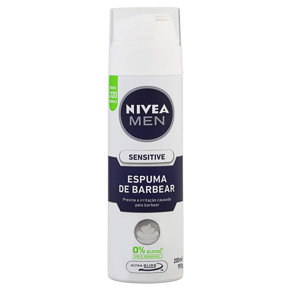 imagem de ESP P BARBA  NIVEA  FOR MEN SENSITIVE 200ML