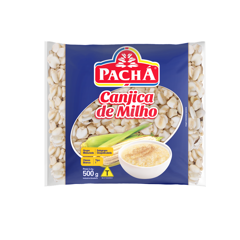 imagem de CANJICA DE MILHO BRANCA PACHA 500G