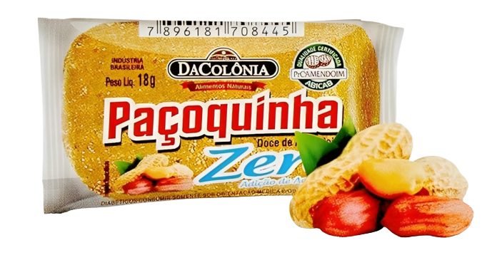 imagem de PACOQUINHA  ROLHA ZERO DACOLONIA 18G