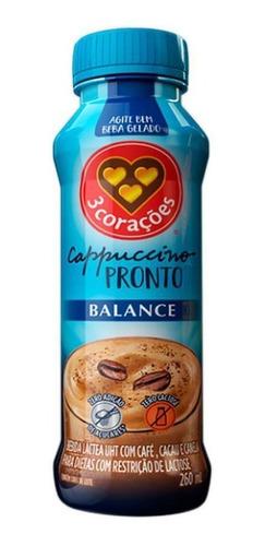 imagem de BEBIDA LACTEA CAPPUC TRES CORACOES ZERO 260ML