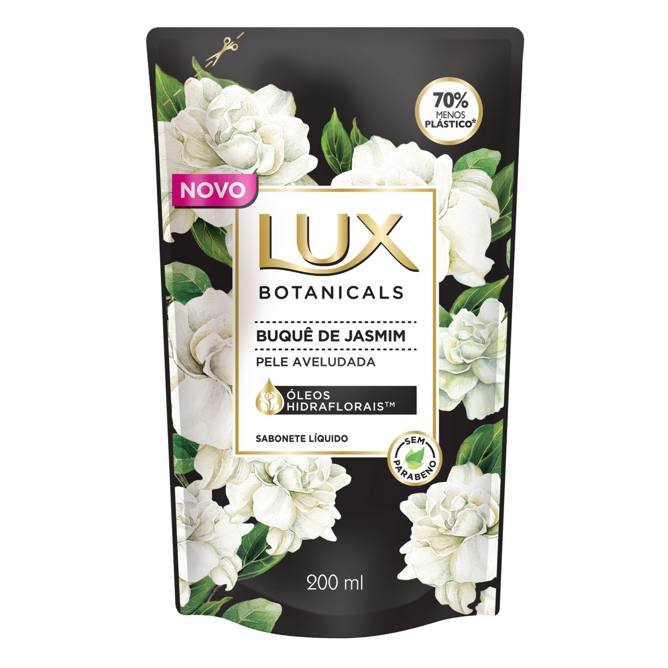 imagem de SAB LIQUIDO LUX BUQUE JASMI REFIL 200ML