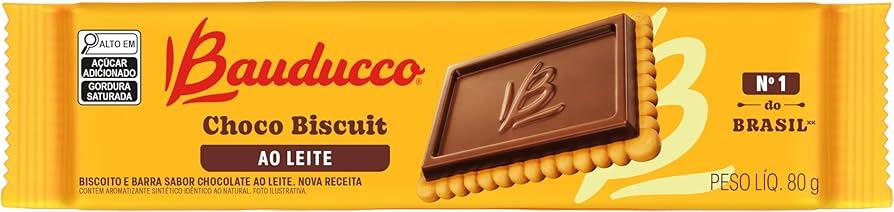 imagem de BISC BAUDUCCO CHOCOBISCUIT BRANCO 80G