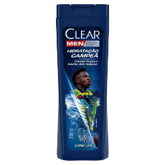 imagem de SH CLEAR ANTICASPA  MEN HID CAMPEA 200ML
