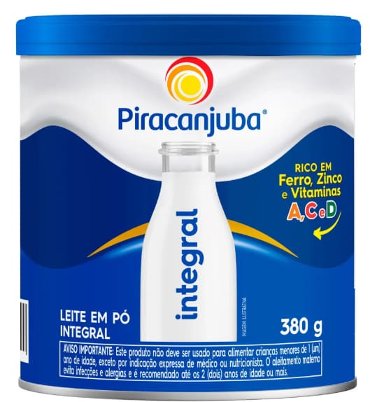 imagem de LEITE PO INT PIRACANJUBA LT 380G