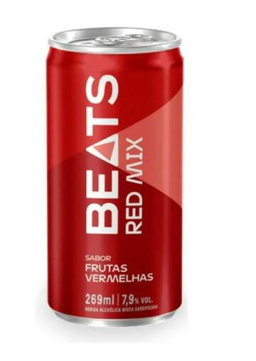 imagem de CERV SKOL BEATS  RED MIX LT 269ML