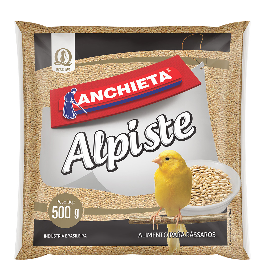 imagem de ALPISTE ANCHIETA 500GR