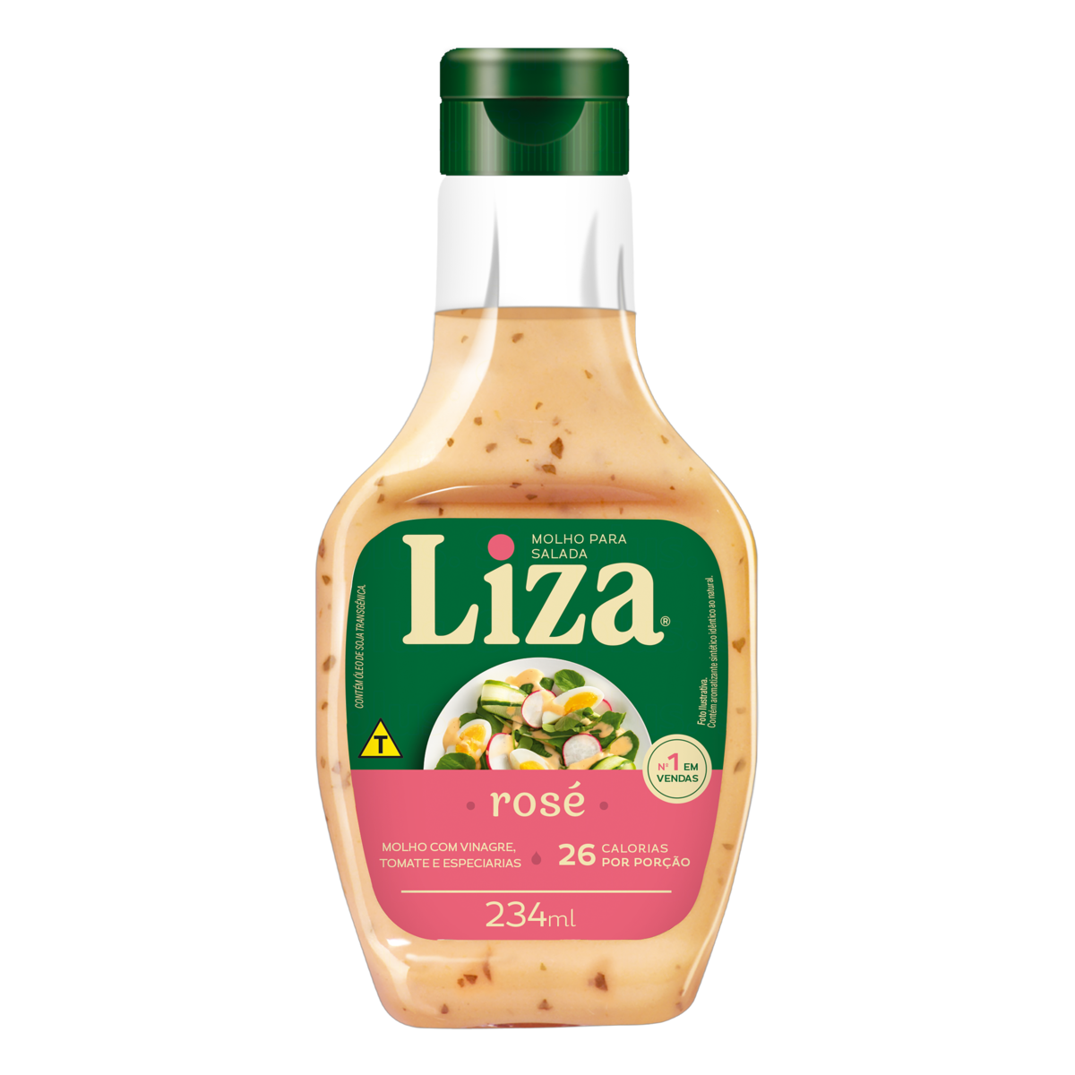 imagem de MOLHO SALADA LIZA ROSE 234ML