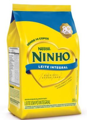 imagem de LEITE PO NINHO INTEGRAL 350G SC